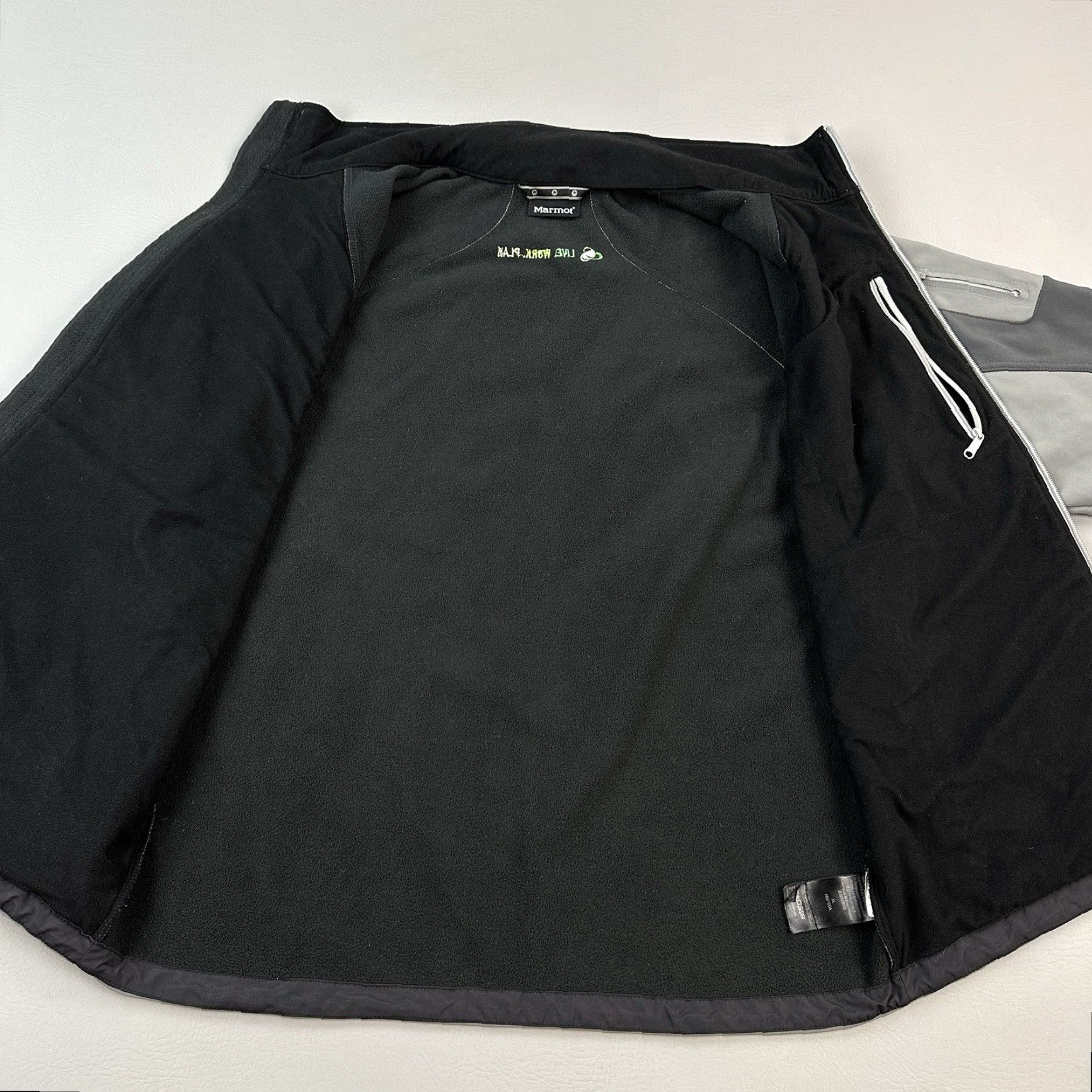 Marmot Marmot Gravity Jacket Mens XL Gray Colorblock Soft Shell Embroidered Logo Casual Size US XL / EU 56 / 4 - 6 Thumbnail