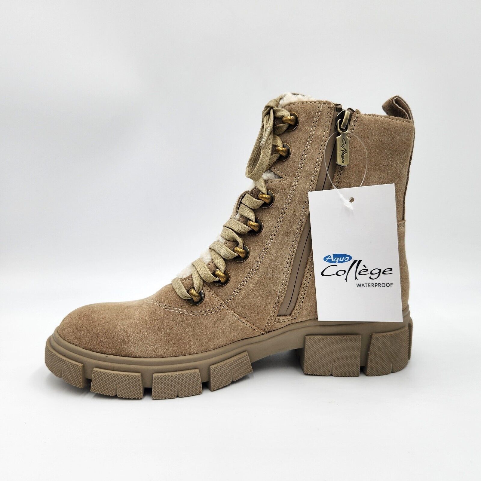 The Unbranded Brand Aqua Women Sand Waterproof Utility Combat Booties 8.5M Size US 8.5 / IT 38.5 - 4 Thumbnail