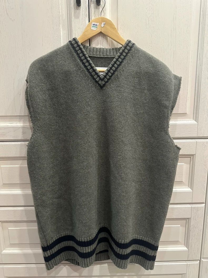 Maison Margiela V-neck wool sweater