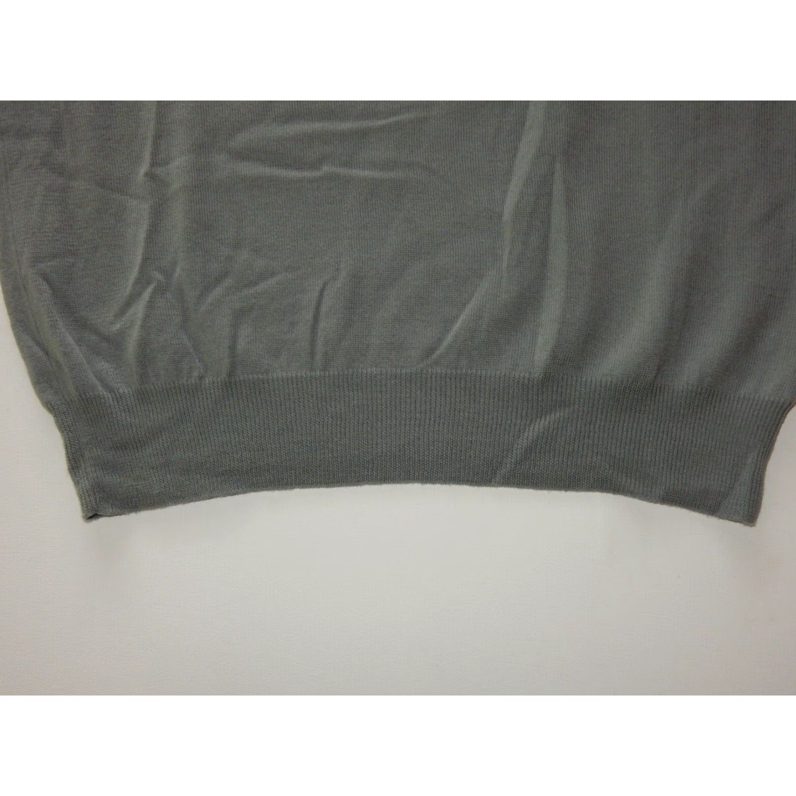 Joseph VINTAGE Joseph & Lyman Men's Wool Polo Sweater Size M Gray Pullover 2 Tiny Holes Size US M / EU 48-50 / 2 - 2 Thumbnail