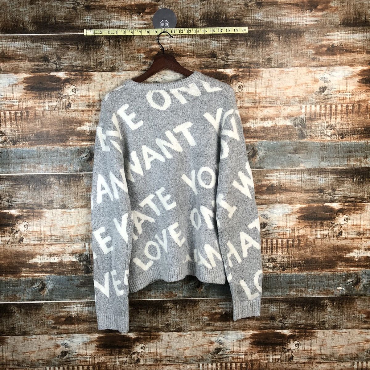 Homespun Knitwear × Japanese Brand DL Vampire Weekend Gray Sweaters #C749 Size US M / EU 48-50 / 2 - 12 Thumbnail
