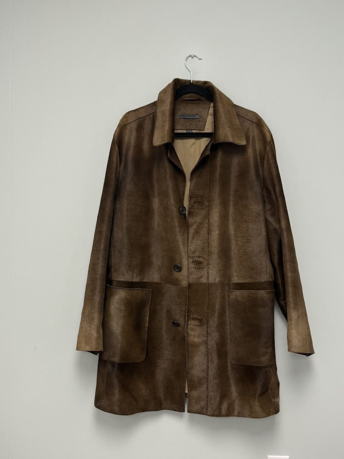 John Varvatos Calf Hair Coat. Size EU 52 USA 42 Size US L / EU 52-54 / 3 - 8 Thumbnail