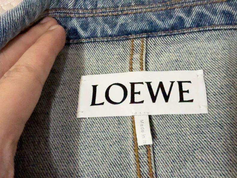 Loewe Loewe size 46 Washed tannin logo tooling jacket Size US S / EU 44-46 / 1 - 6 Thumbnail