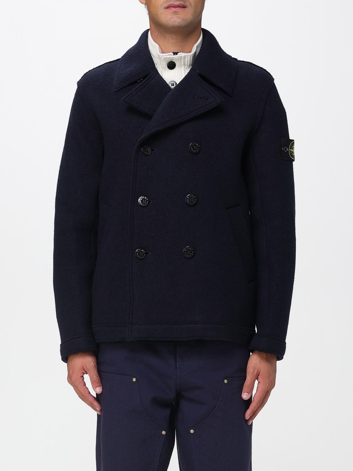 Stone Island Stone Island Cardigan Men Blue Size US L / EU 52-54 / 3 - 1 Thumbnail