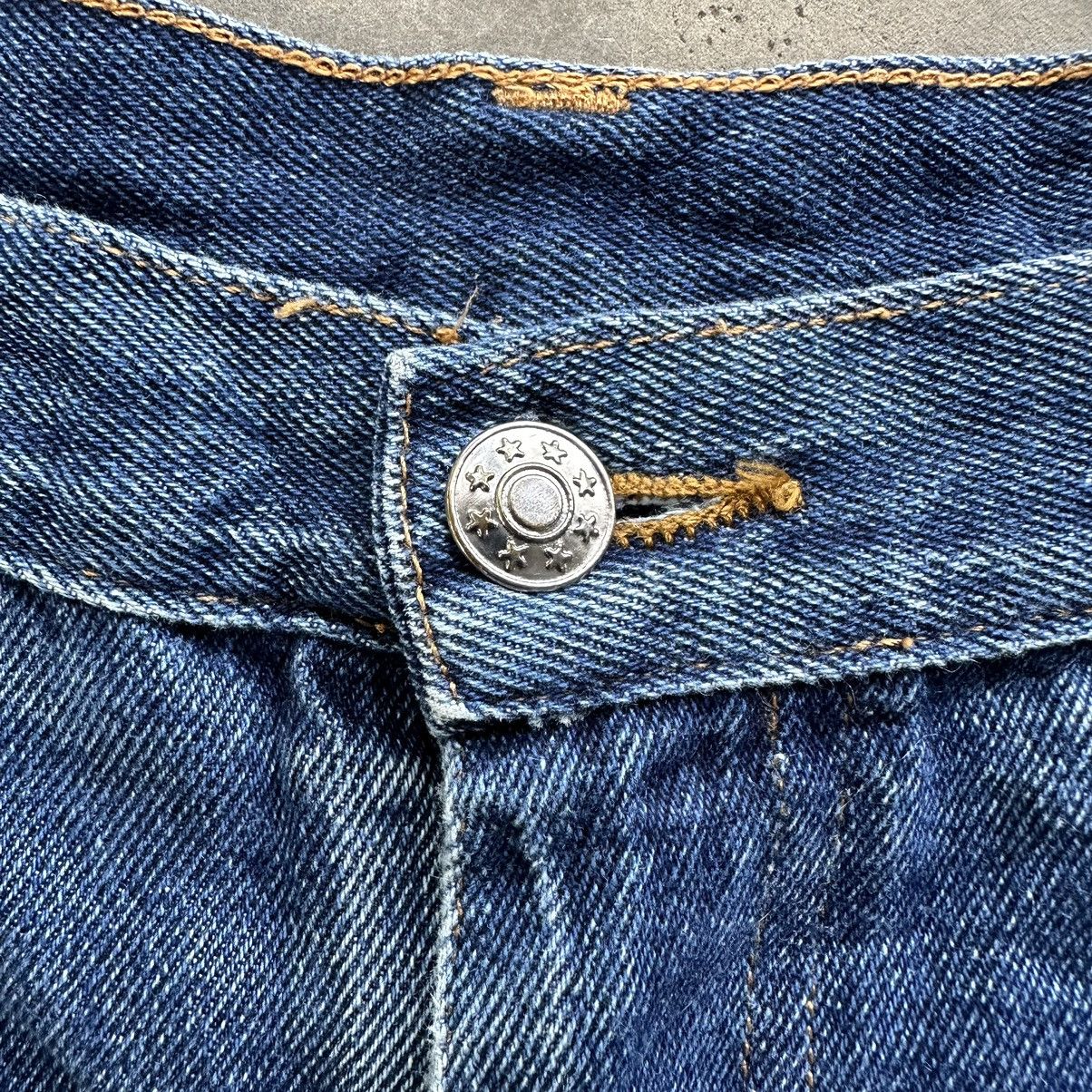 Japanese Brand Vintage Japanese Cargo Denim Raw Distressed Jean Size 31 Size US 31 - 5 Thumbnail