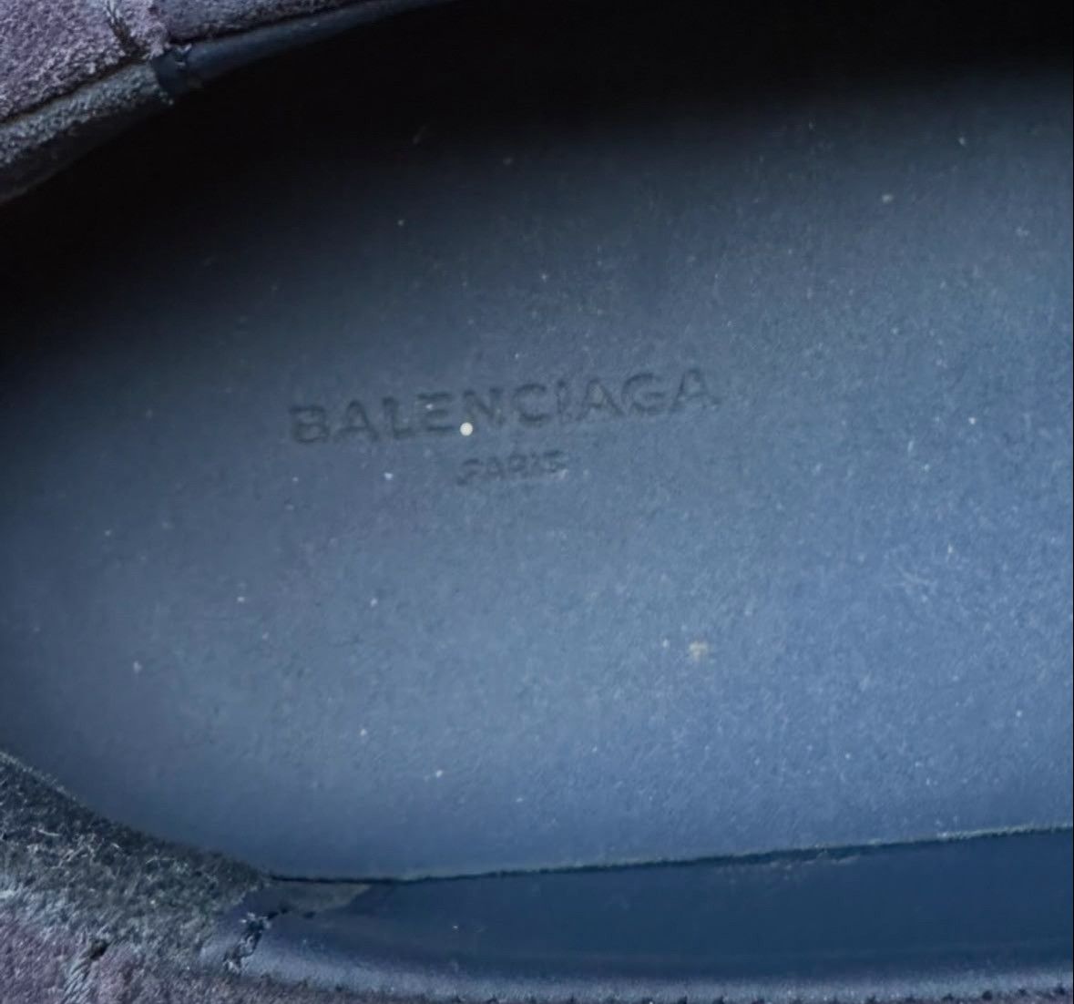 Balenciaga × Designer Balenciaga leather slip-ons Purple/Blue Size US 9 / EU 42 - 5 Thumbnail