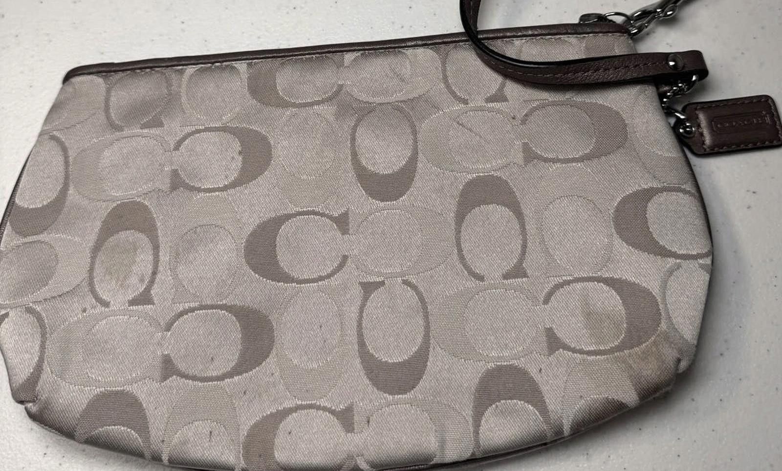 Coach Coach Signature Print Wristlet Wallet Size ONE SIZE - 2 Thumbnail