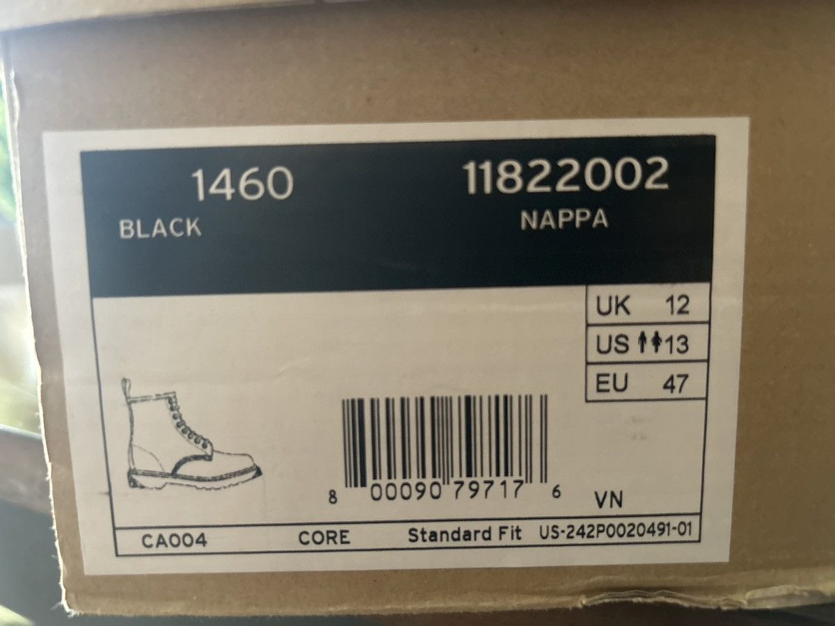 Dr. Martens Black Nappa Boots - Standard fit Size US 13 / EU 46 - 3 Thumbnail