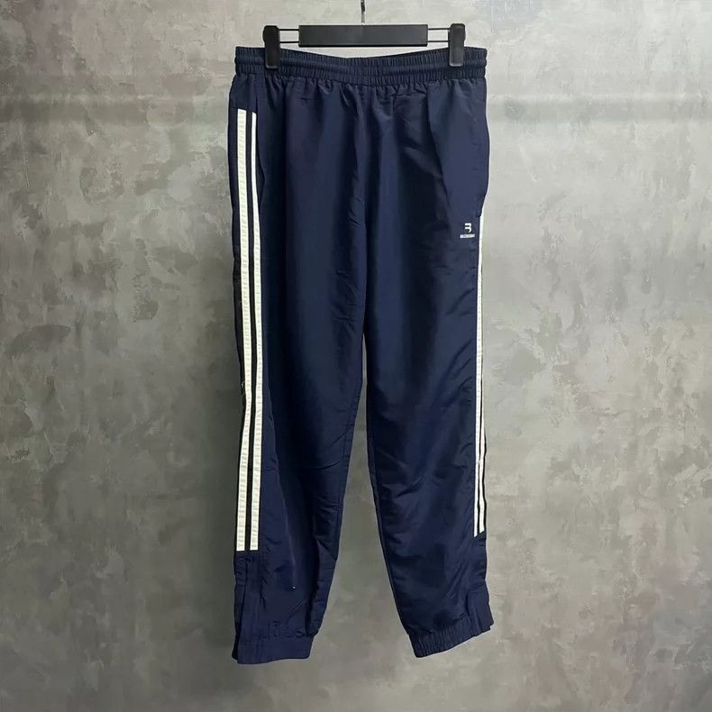 Balenciaga Balenciaga size S Indigo logo color-block straight-fit swe Size US 27 - 1 Thumbnail