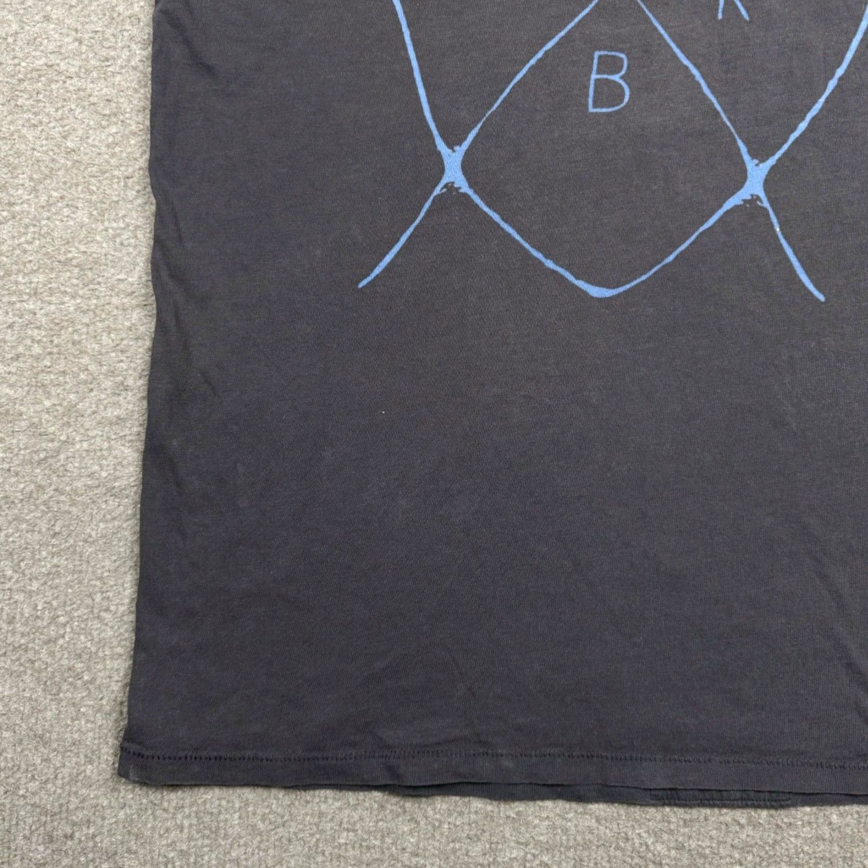 Zanerobe ZANEROBE Shirt Adult Small Gray Short Sleeve Crew Neck Logo Size US S / EU 44-46 / 1 - 3 Thumbnail
