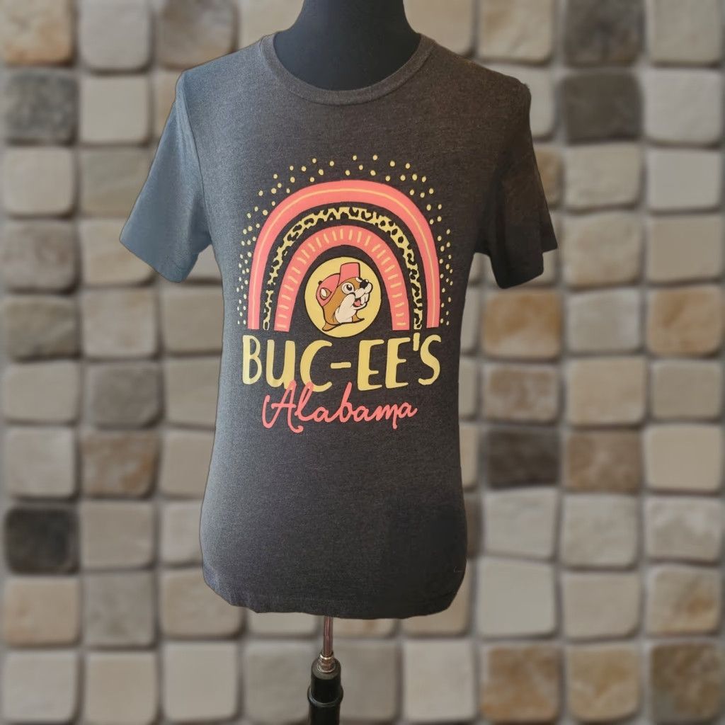 Vintage Buc-ee's Alabama Graphic Print Gray Short Sleeve T Shirt Medium Size US M / EU 48-50 / 2 - 1 Thumbnail