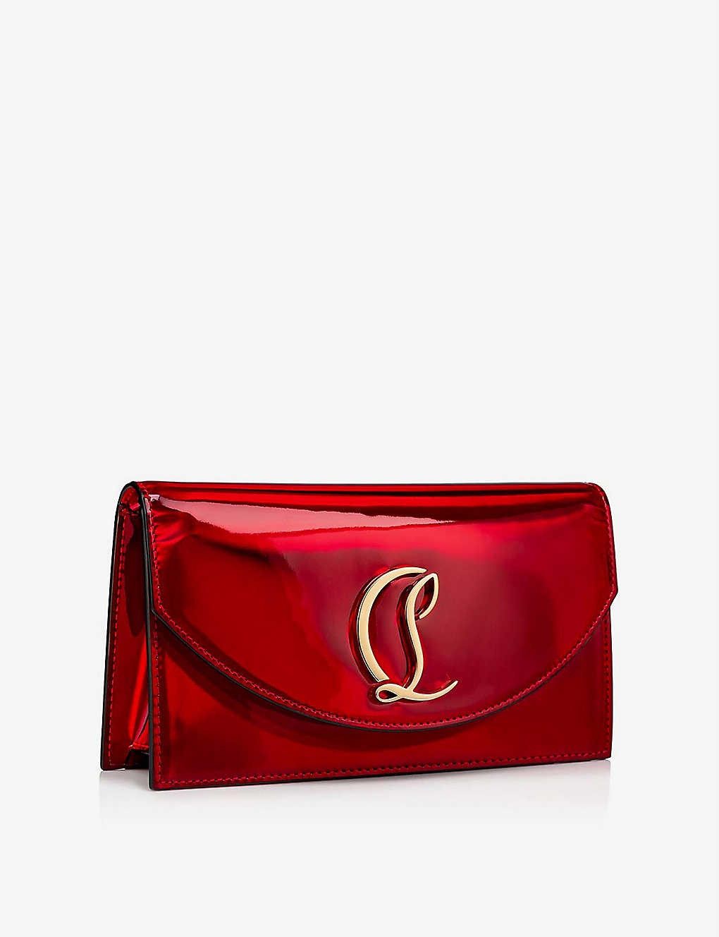 Christian Louboutin o1s1wg110125 Size:OS/ Loubi 54 Clutch Bag in Red Size ONE SIZE - 2 Thumbnail