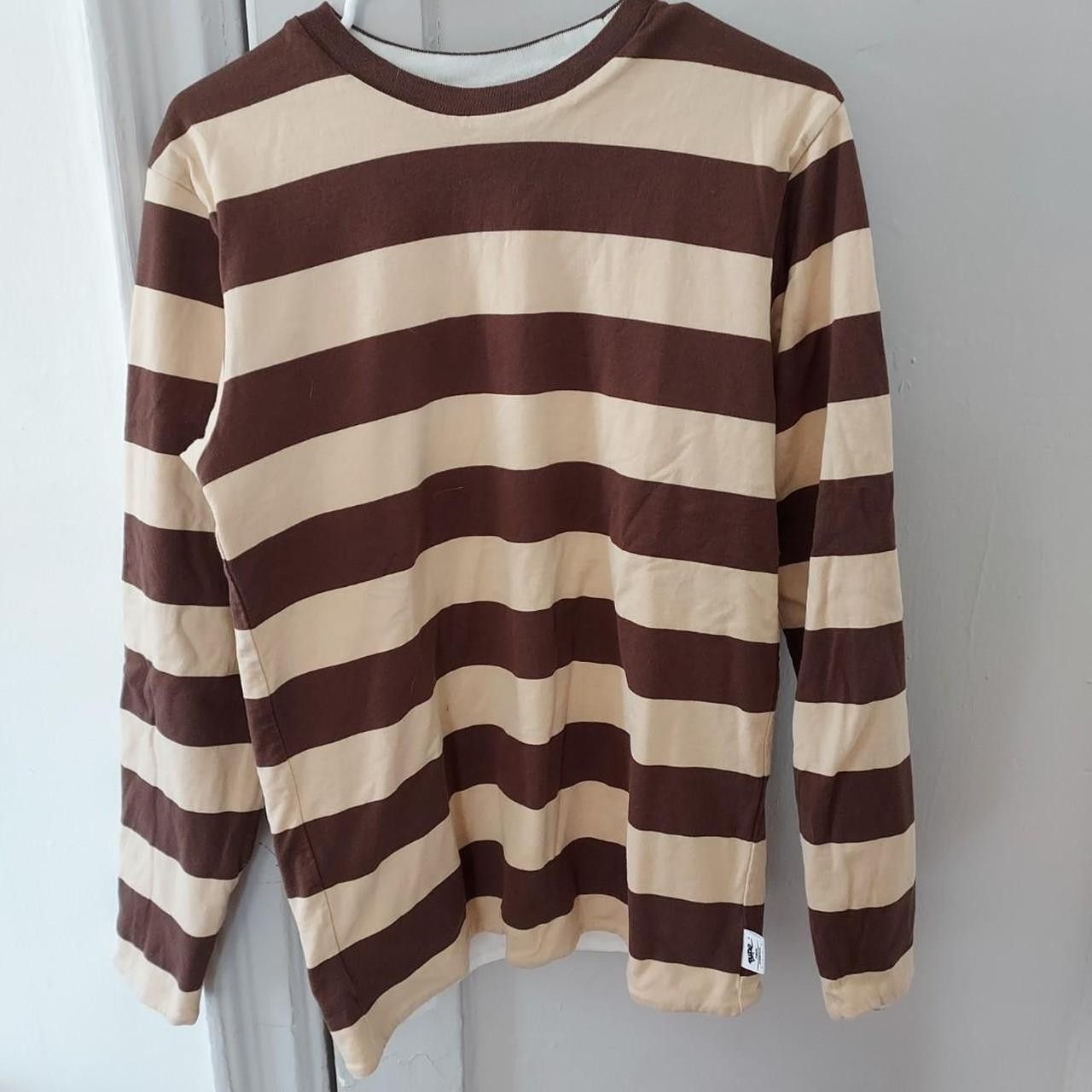 Bape striped long-sleeve t-shirt