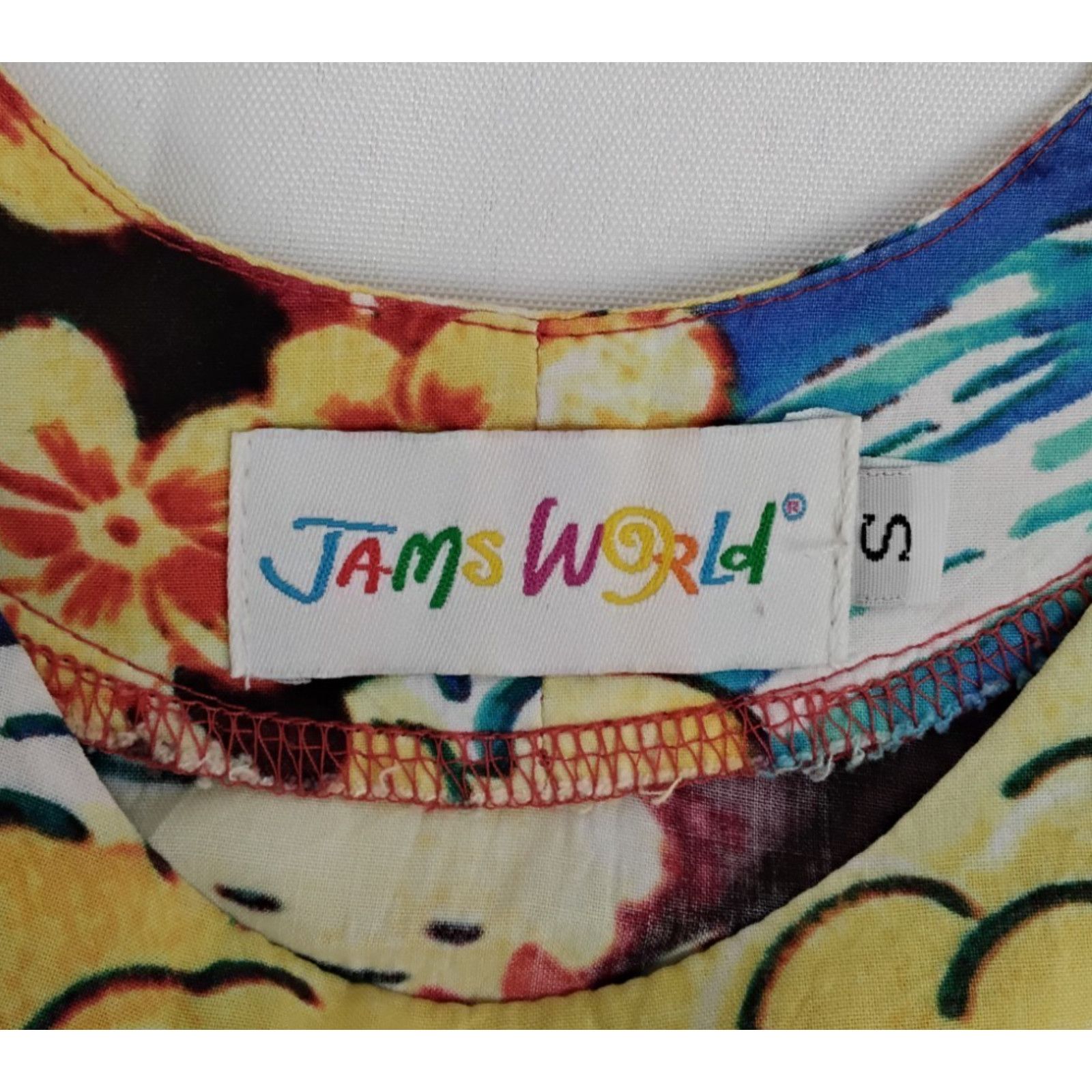 Jams World Jams World Drop Waist Dress Women's S Hawaiian Graphic Print Size S / US 4 / IT 40 - 5 Thumbnail