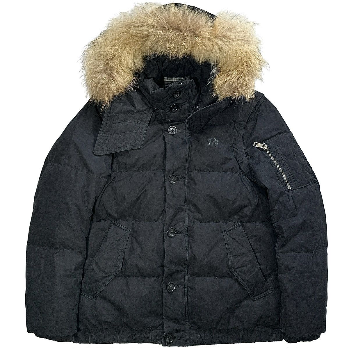 Burberry Burberry Black Label Down Puffer Jacket Size US L / EU 52-54 / 3 - 1 Thumbnail
