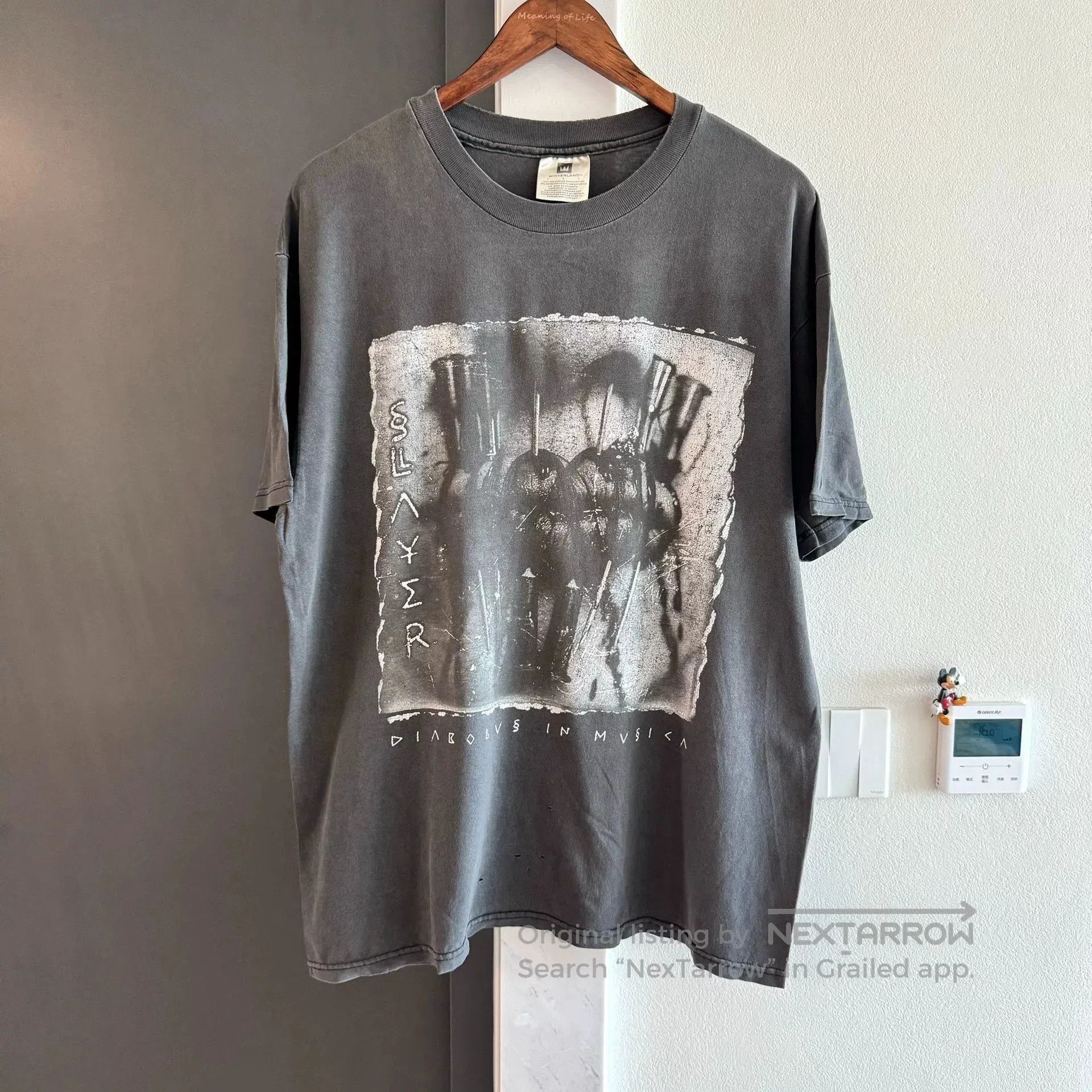 Vintage Vintage 1998 Slayer Band Faded Tee. Size US L / EU 52-54 / 3 - 1 Thumbnail