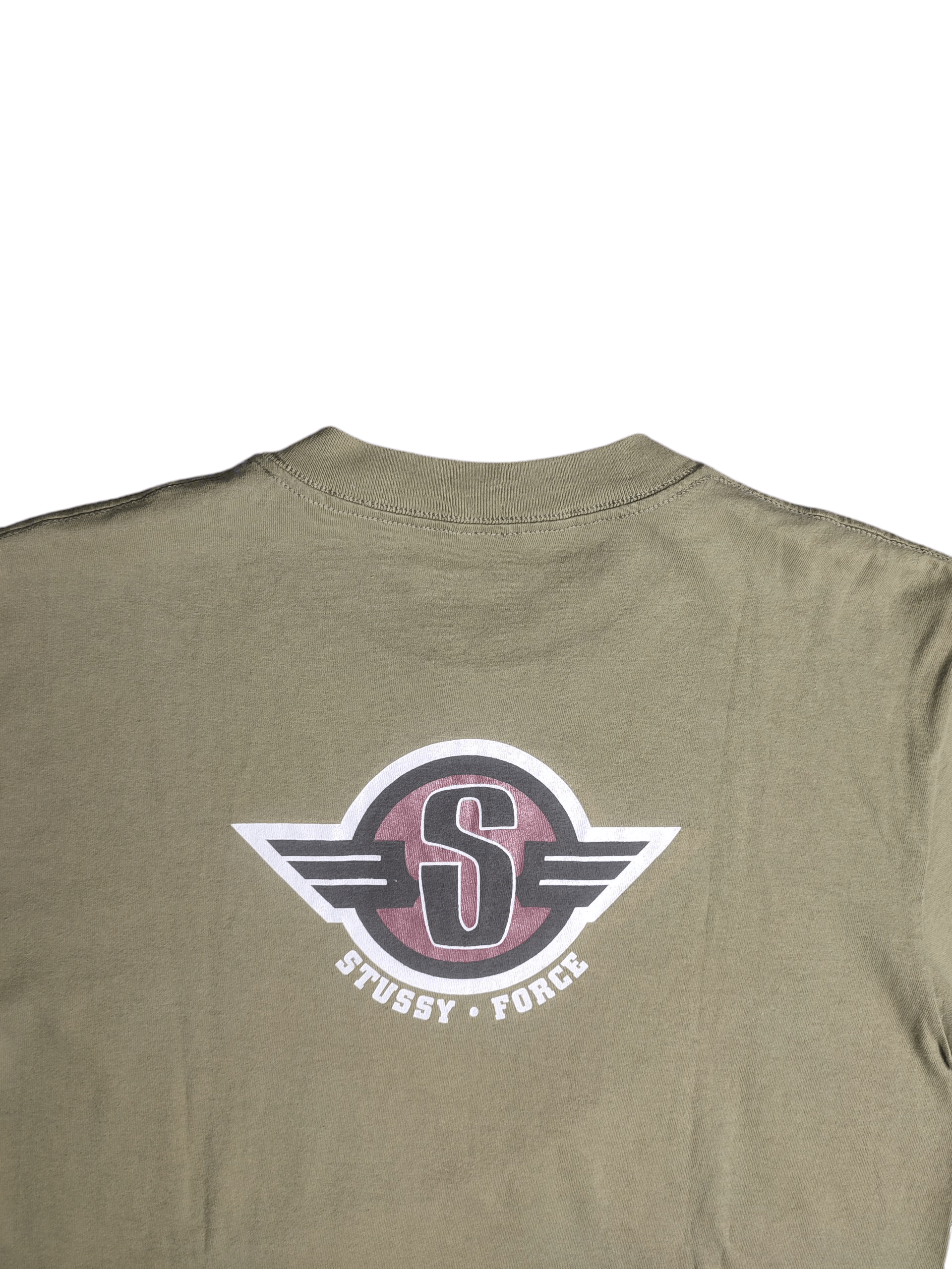 Stussy Stussy Force 1990s Vintage Tshirt Size US L / EU 52-54 / 3 - 4 Thumbnail