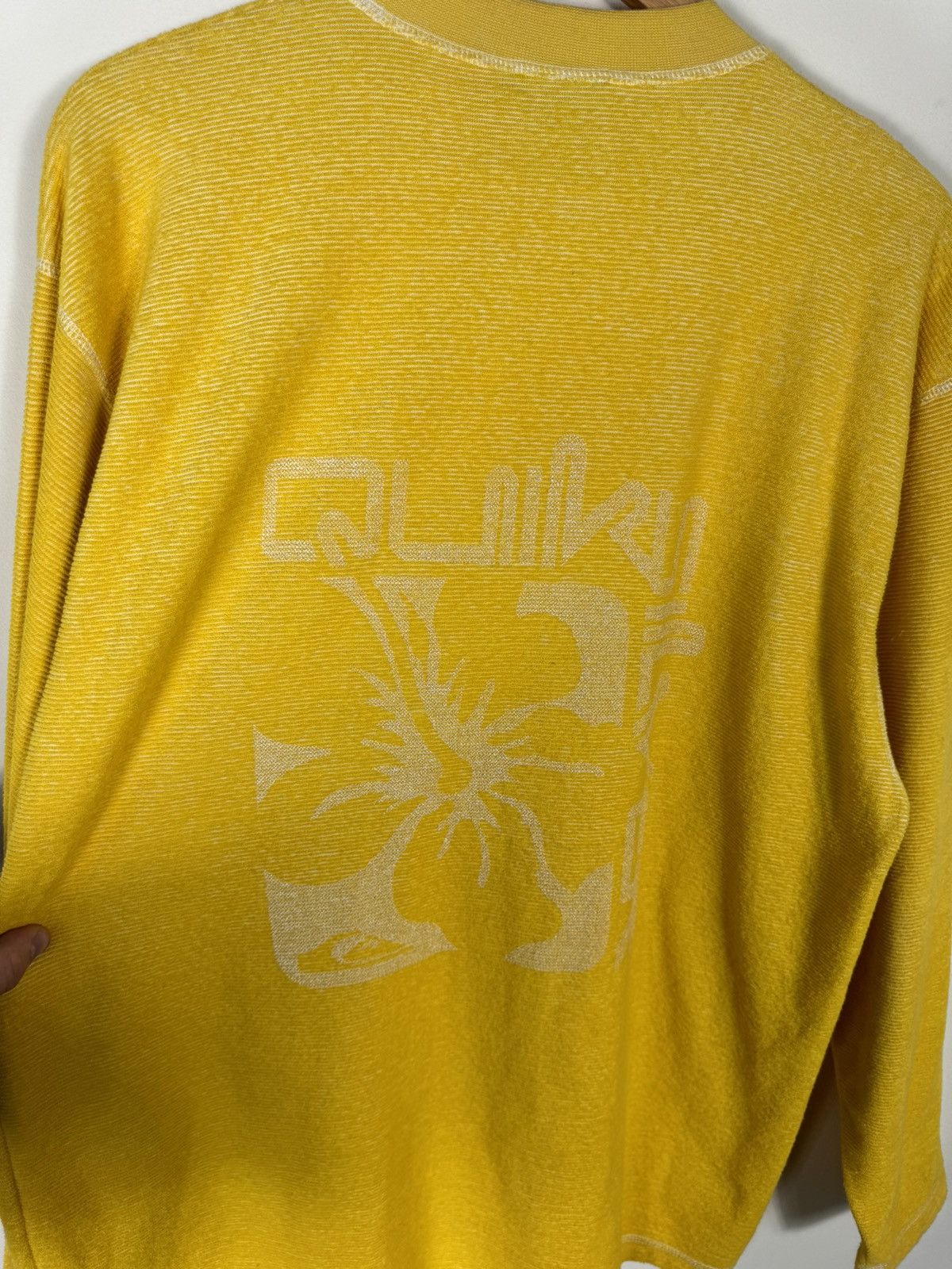 Quiksilver × Vintage Quicksilver Vintage Big Logo Sweatshirt Size US L / EU 52-54 / 3 - 5 Thumbnail