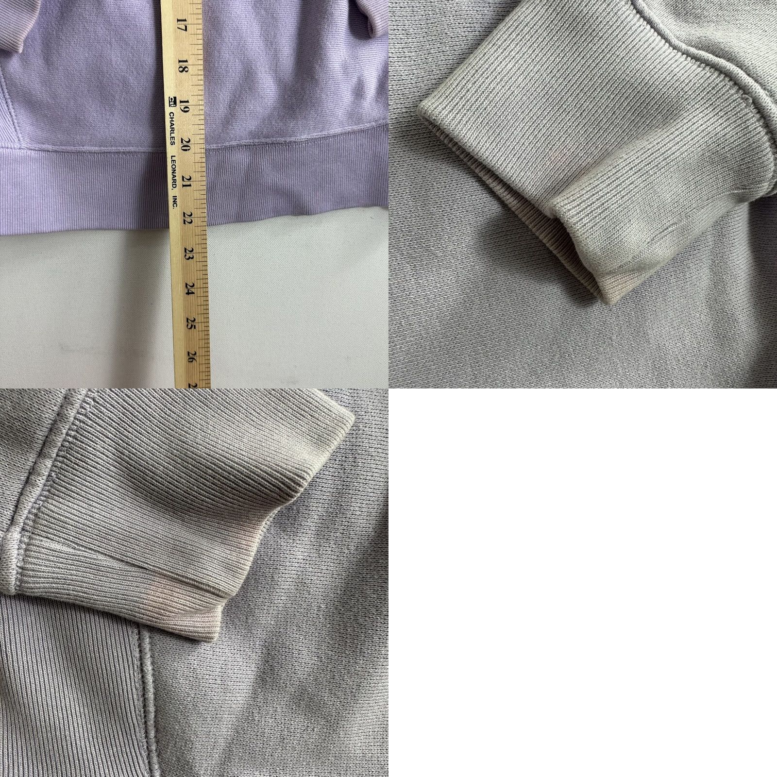Champion VINTAGE Champion Reverse Weave Sweatshirt Purple Tye Dye Women XS Regular Pullover Crew Neck Reversible Buttoned? Size XS / US 0-2 / IT 36-38 - 8 Thumbnail