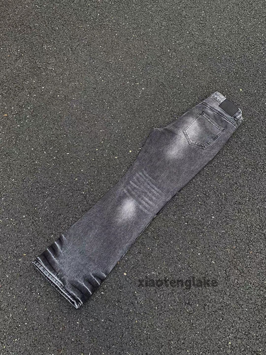Jean Washed faded cleanfit yuppie y2k punk hiphop jeans Size US 32 / EU 48 - 6 Thumbnail