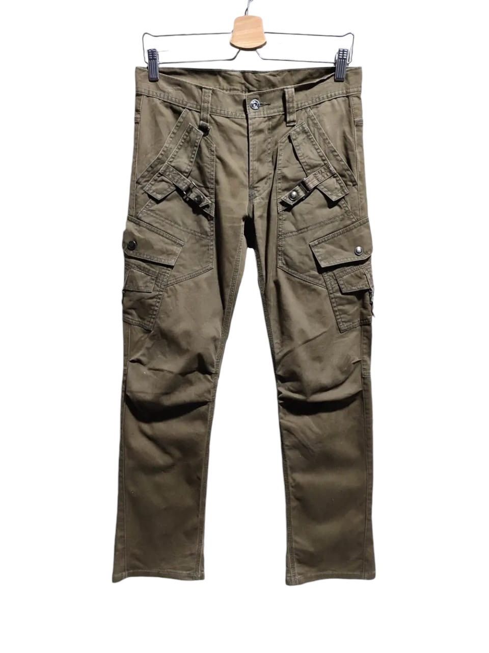 Japanese Brand Nicole Hideaway Cargo Multi pocket Tactical Pants Size US 28 / EU 44 - 1 Thumbnail