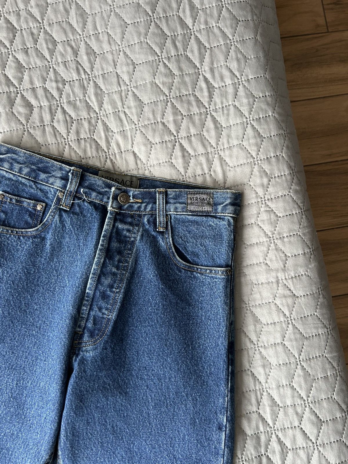 Versace Jeans Couture Versace Jeans Couture Vintage Luxury women's denim pants Size 29" - 3 Thumbnail