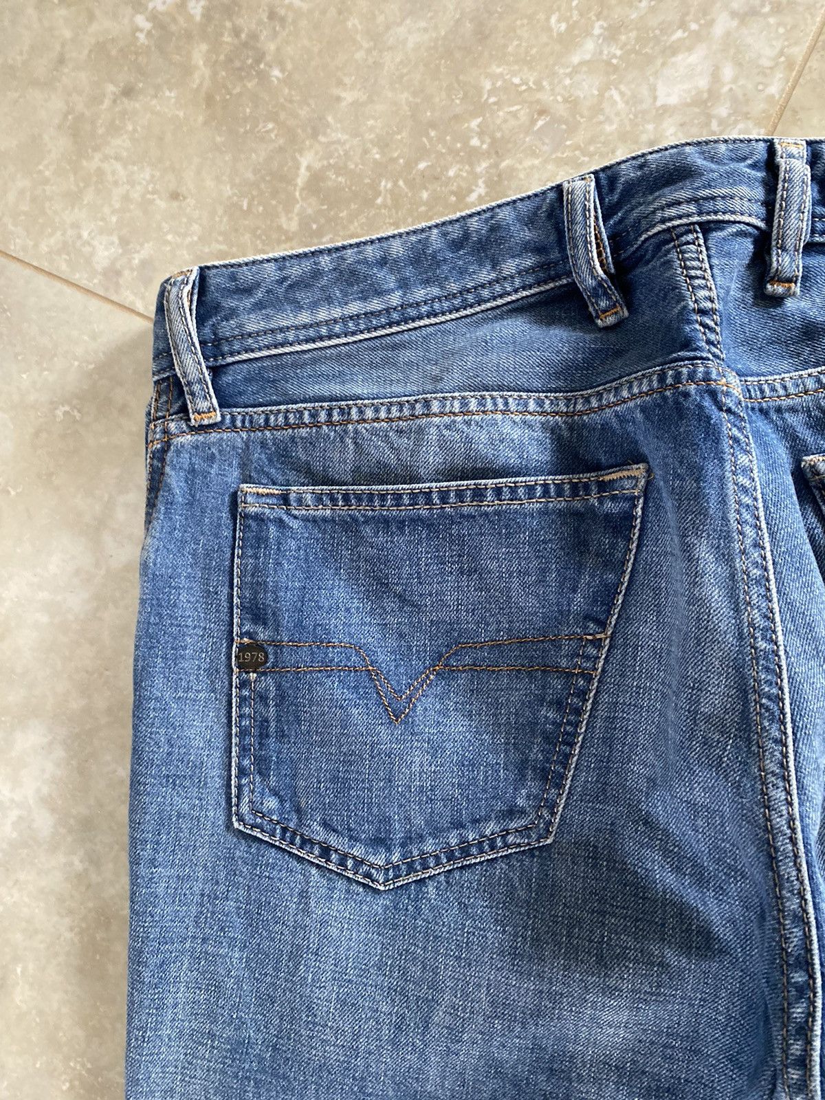 Diesel Diesel Vintage Jeans Baggy Flared Japanese Washed Y2K Wide Size US 32 / EU 48 - 6 Thumbnail