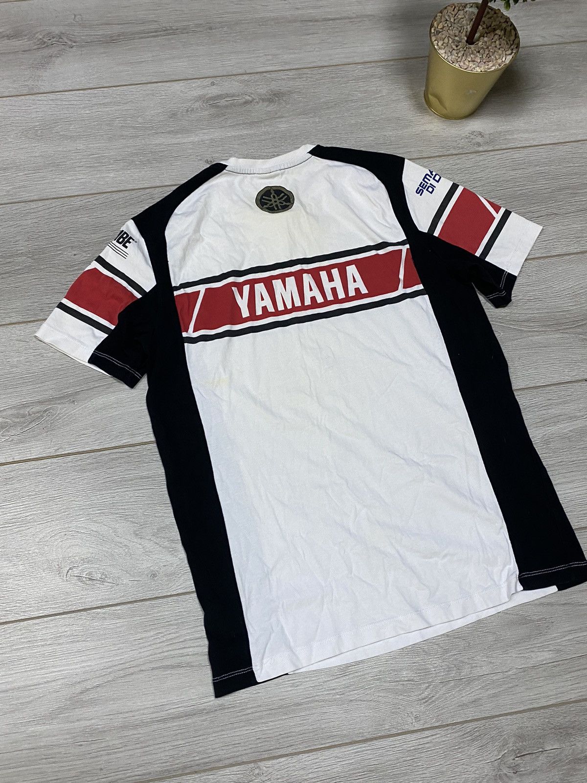 Yamaha Yamaha vintage big logo t-shirt Size US M / EU 48-50 / 2 - 2 Thumbnail