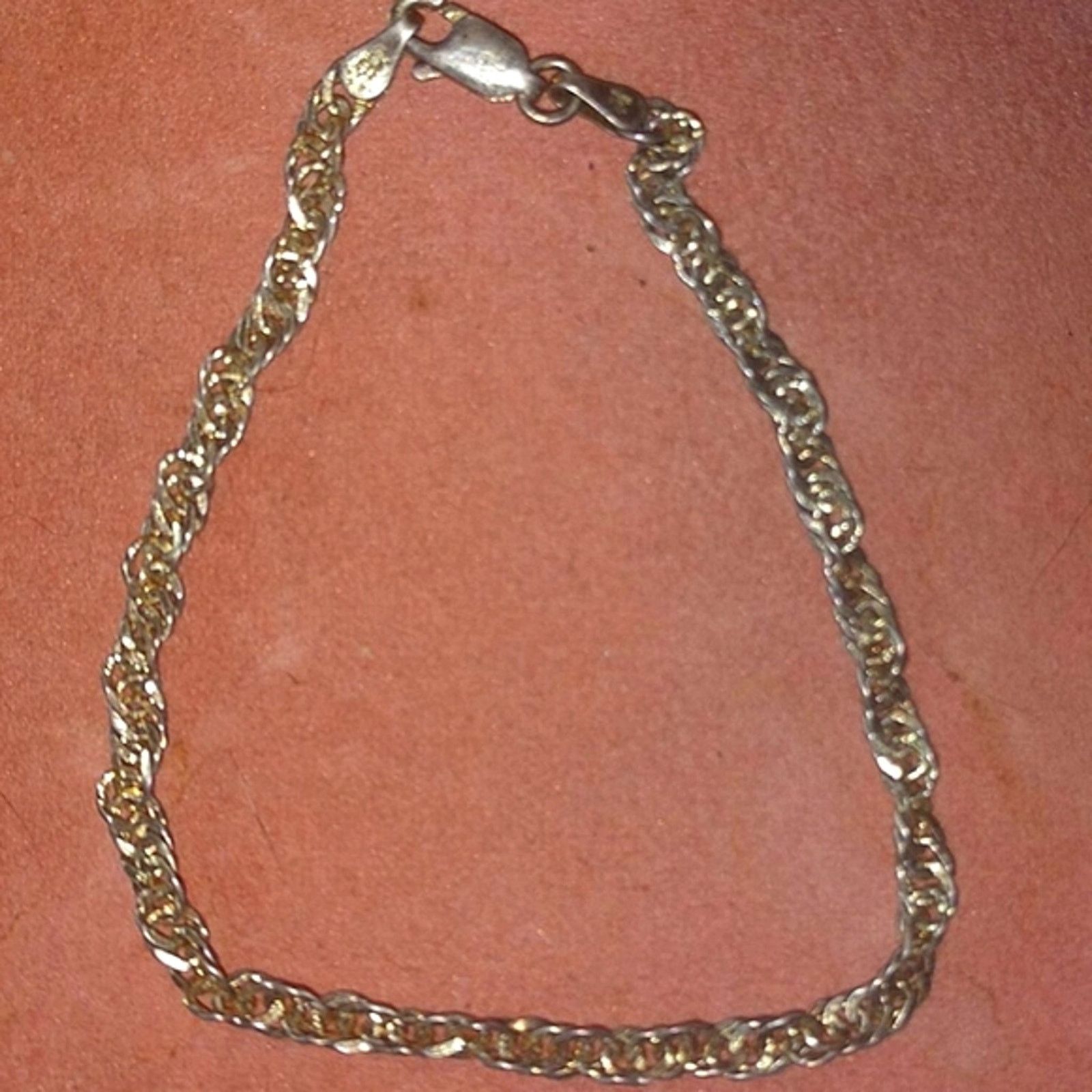 Other Vintage Sterling Silver 925 8in. Bracelet Size ONE SIZE - 1 Thumbnail