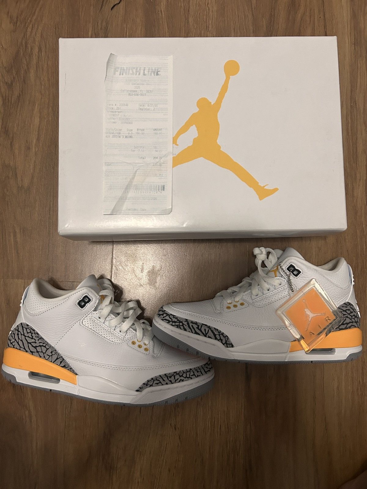 Jordan Brand Jordan 3 Laser orange womens size 8 or size 6.5mens Size US 8 / IT 38 - 1 Thumbnail