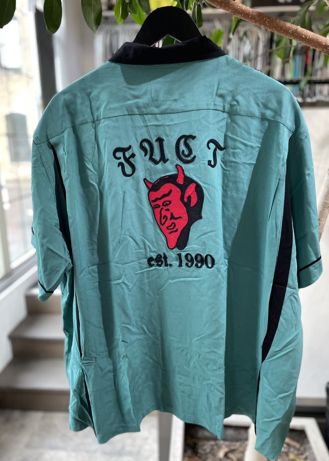 FUCT Fuct Devil Bowling Shirt Size US XL / EU 56 / 4 - 4 Thumbnail