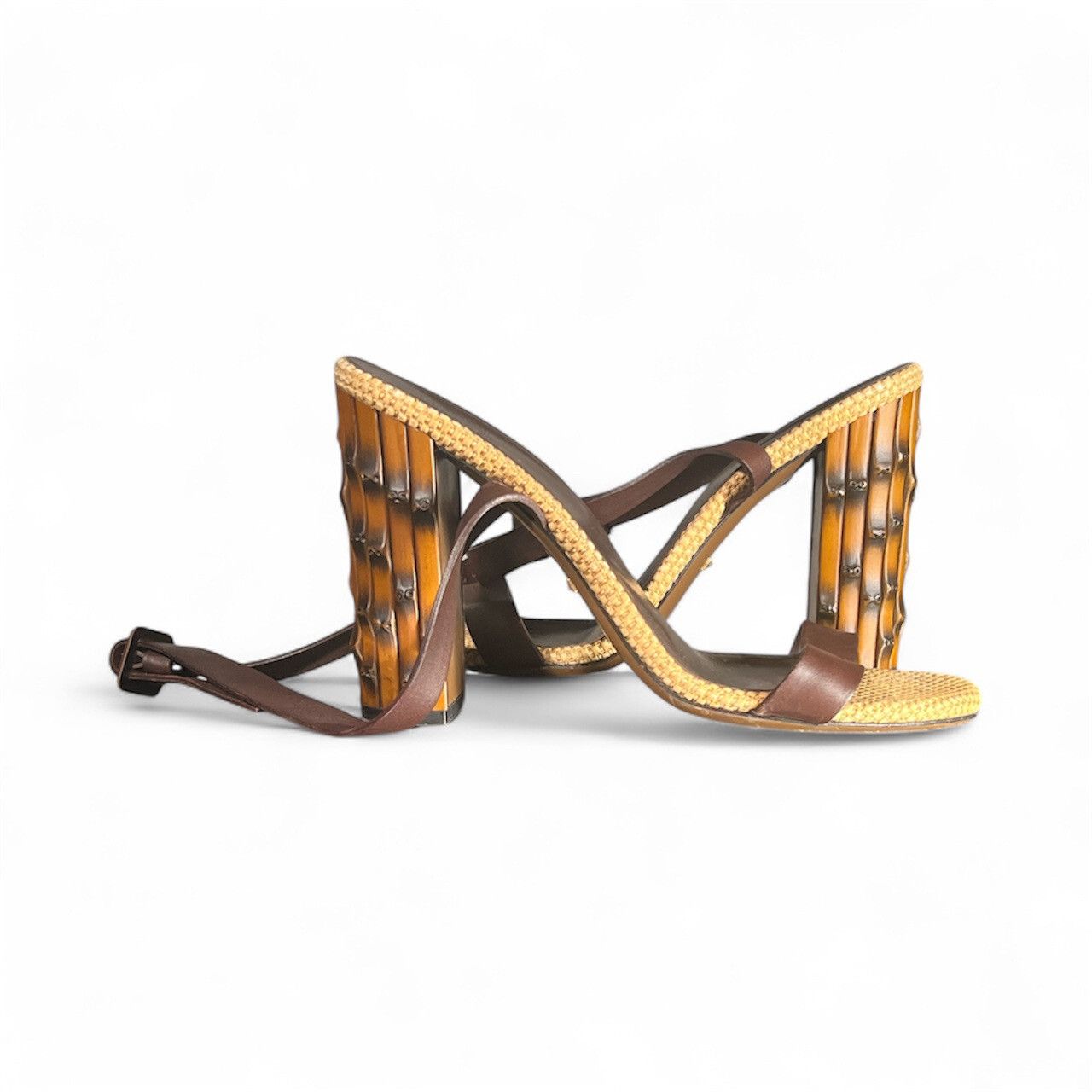 Gucci GUCCI BAMBOO-HEEL Size US 8 / IT 38 - 2 Thumbnail