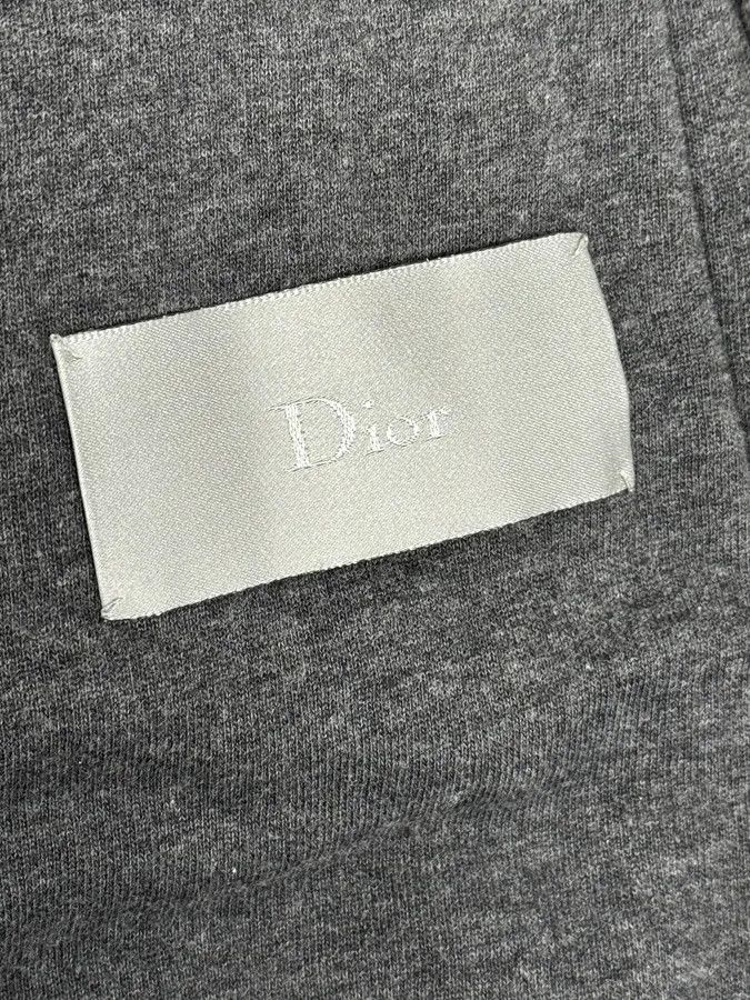 Dior 2010s Dior Grey Hybrid Hooded Bomber Jacket by Kris Van Assche Size US M / EU 48-50 / 2 - 10 Thumbnail