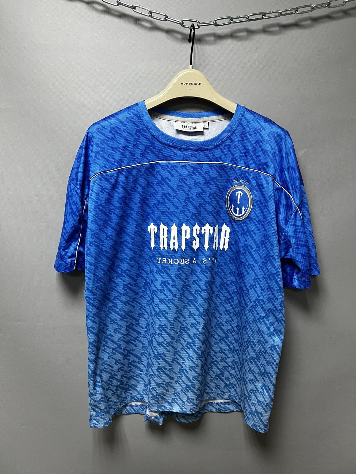 Trapstar London Trapstar Monogram Football Jersey Y2K Size US XL / EU 56 / 4 - 1 Thumbnail