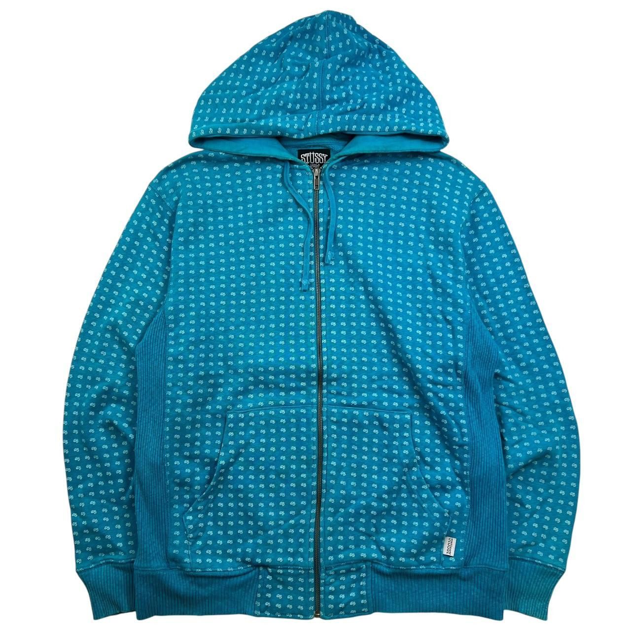Stussy Vintage 2000s Stussy Peace & Prosperity Hoodie - Large Size US L / EU 52-54 / 3 - 1 Thumbnail