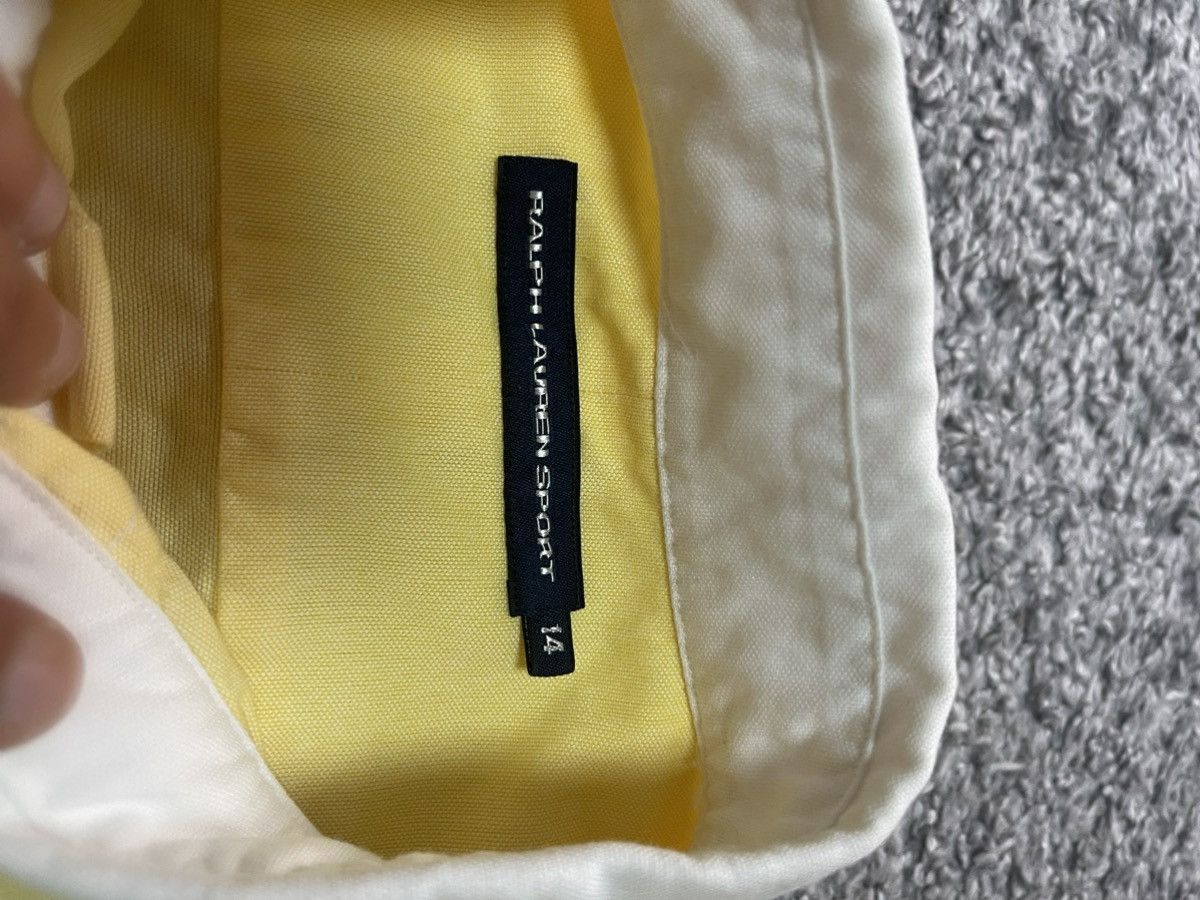 Ralph Lauren Sport Ralph Lauren Sport Yellow Vintage Hunter Jumper Logo size 14 Size S / US 4 / IT 40 - 10 Thumbnail
