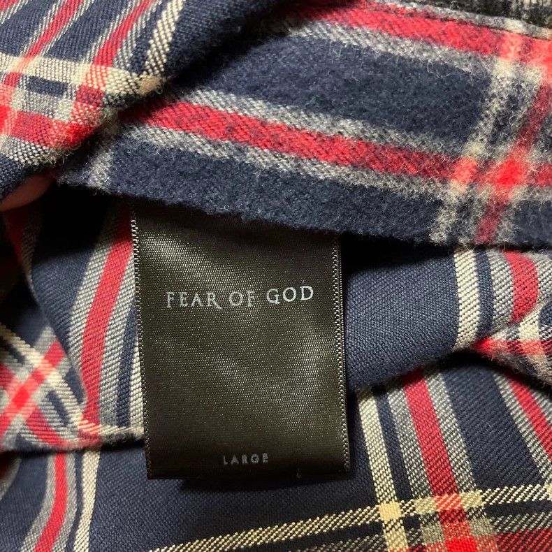 Fear of God Fear of God Brushed flannel sleeveless shirt Size US L / EU 52-54 / 3 - 4 Thumbnail