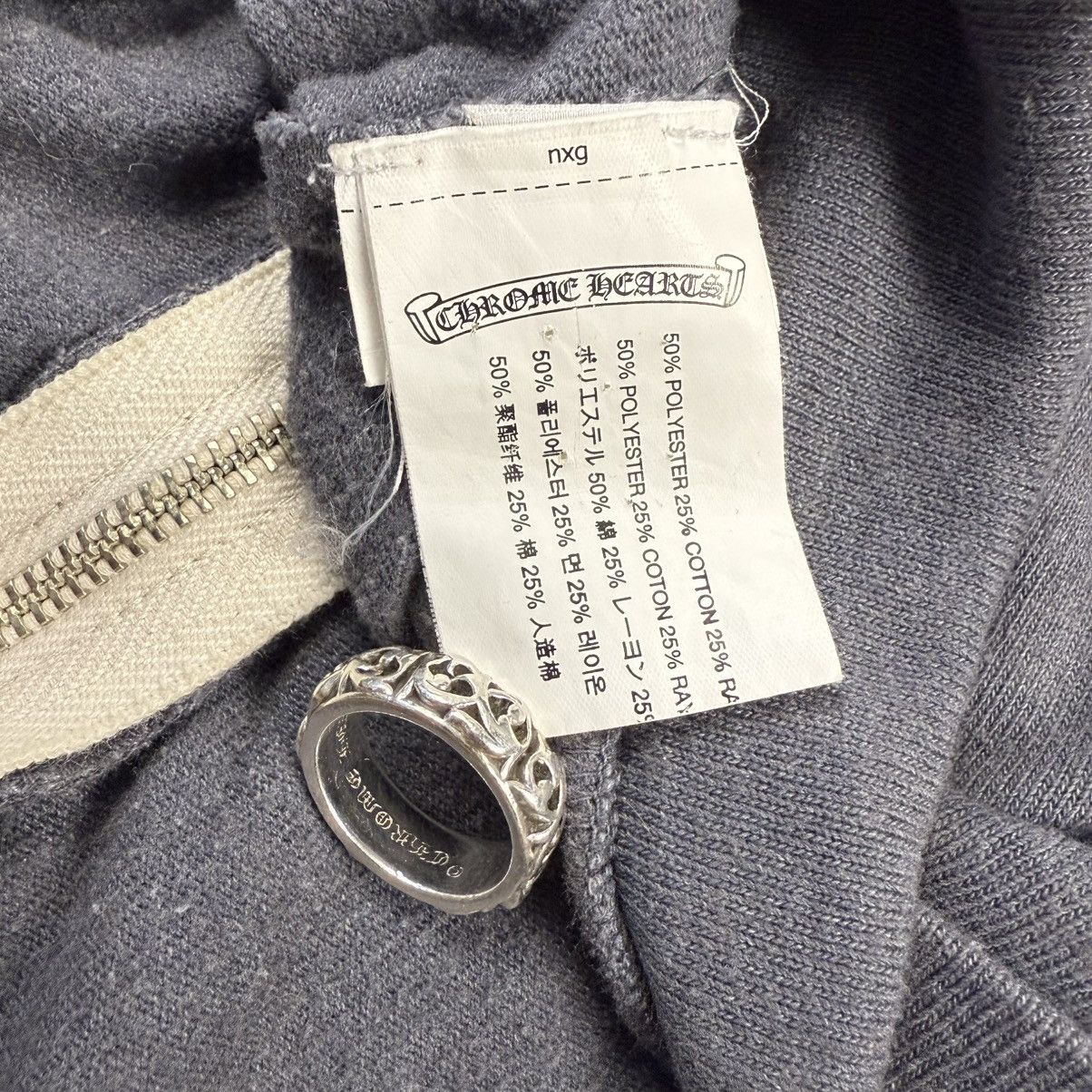 Chrome Hearts Chrome Hearts Vintage Horseshoe ‘Grey’ Zip Hoodie Size US L / EU 52-54 / 3 - 10 Thumbnail