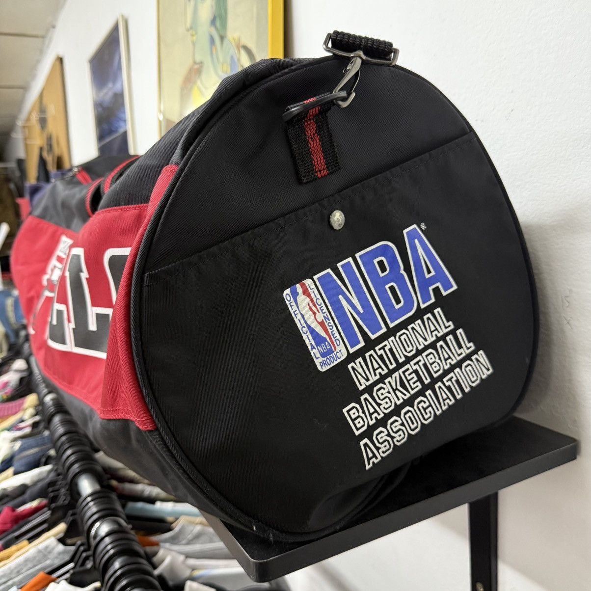NBA Vintage Chicago Bulls Duffle Bag Size ONE SIZE - 3 Thumbnail