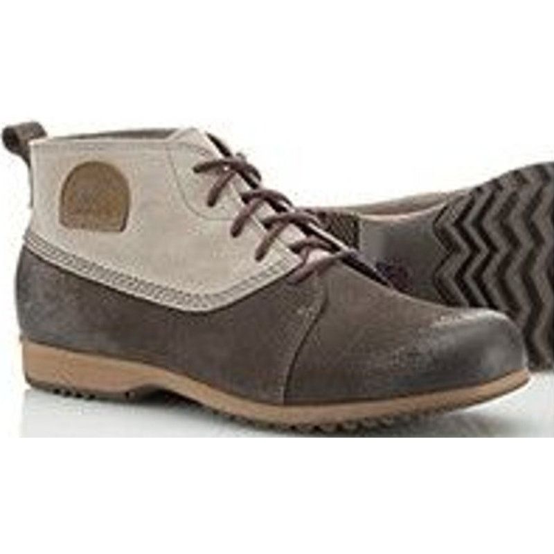 Sorel Greely Chukka Boots Lace Up Suede Leather Sage Gray 7