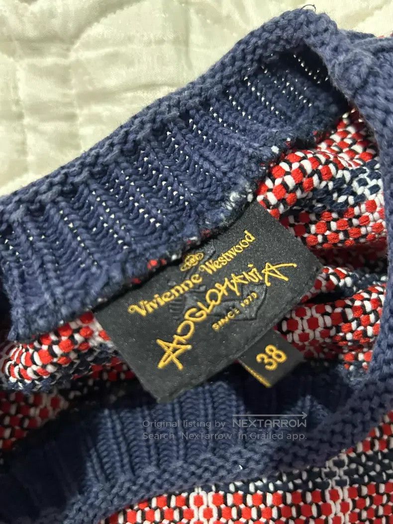 Vivienne Westwood Vivienne Westwood Knitted short-sleeved sweater Size XS / US 0-2 / IT 36-38 - 4 Thumbnail