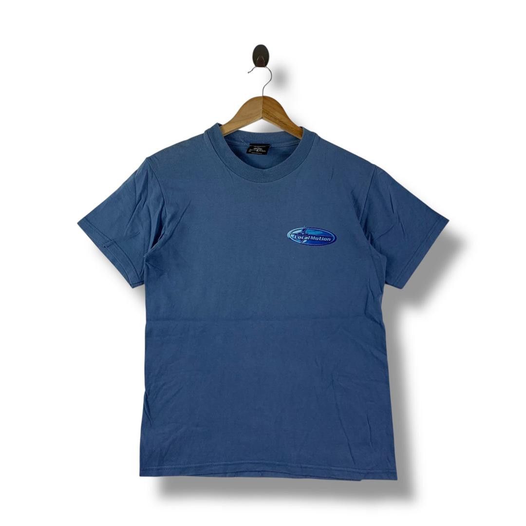 Other Vintage 90s LOCAL MOTION big logo back hit Surfing tee Size US M / EU 48-50 / 2 - 2 Thumbnail