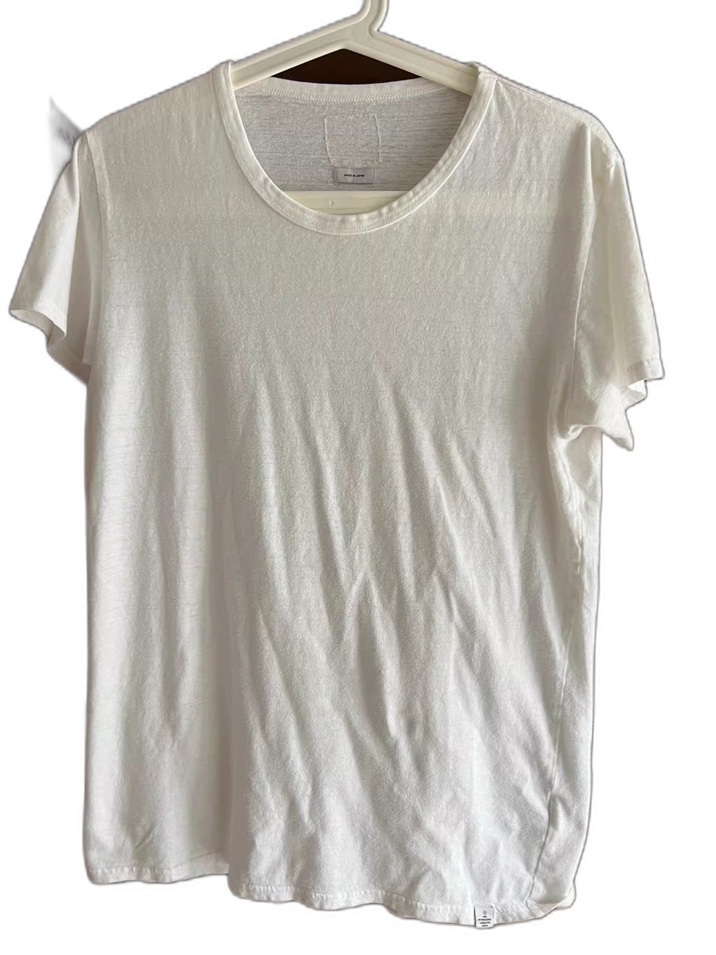 Visvim Visvim 2014 White Crewneck Short-Sleeve T-Shirt Size US M / EU 48-50 / 2 - 1 Thumbnail