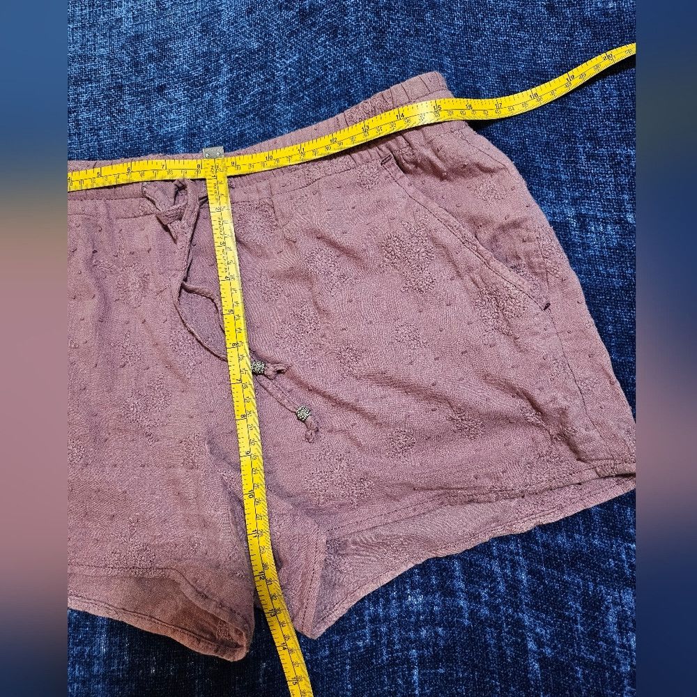 Anthropologie Anthropologie Hei Hei Lilac Purple Embroidered Pull On Shor Size 26" / US 2 / IT 38 - 6 Thumbnail
