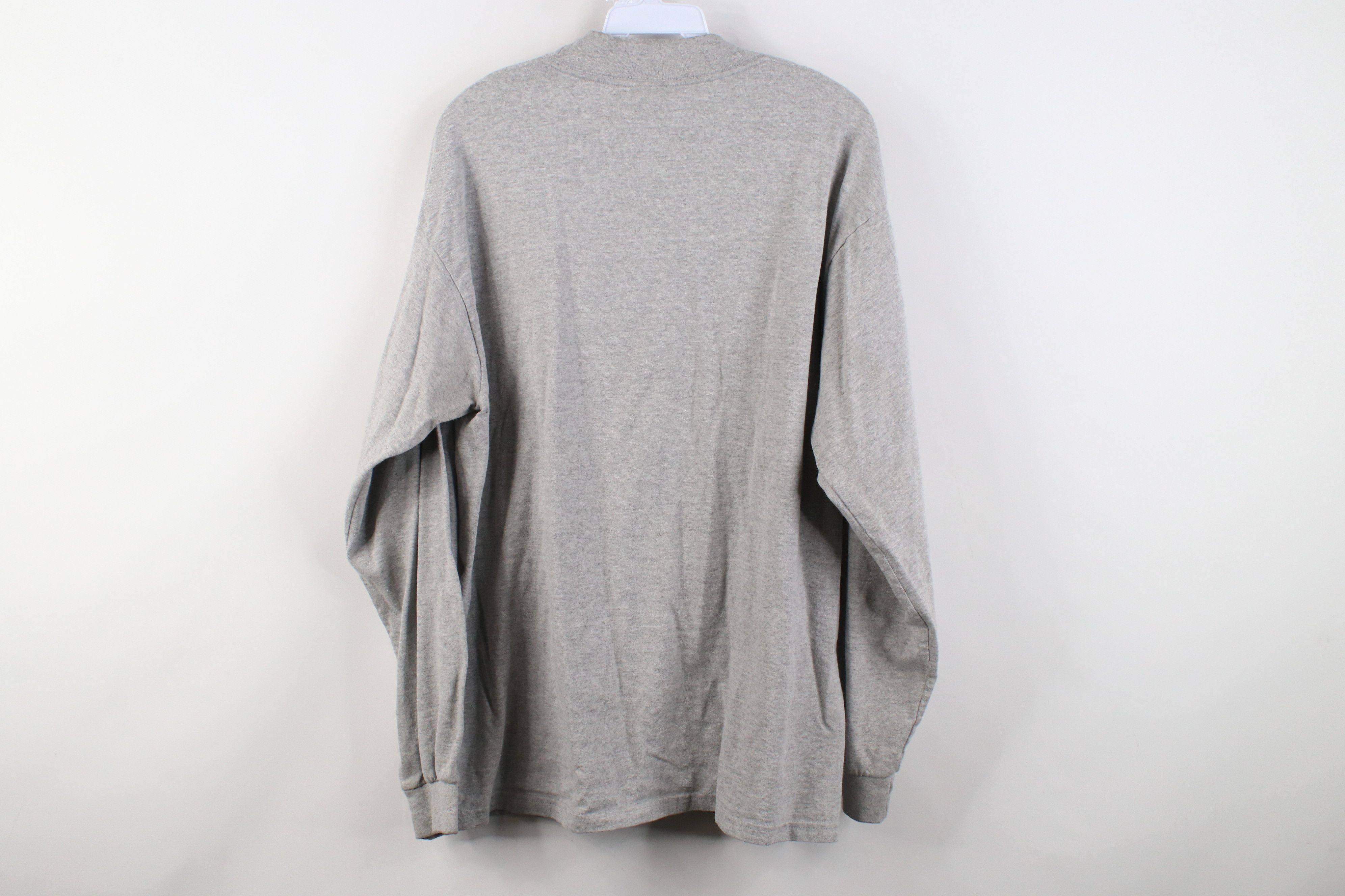 Nike Vintage Y2K Nike Mini Swoosh Mock Neck Long Sleeve T-Shirt Size US L / EU 52-54 / 3 - 11 Thumbnail