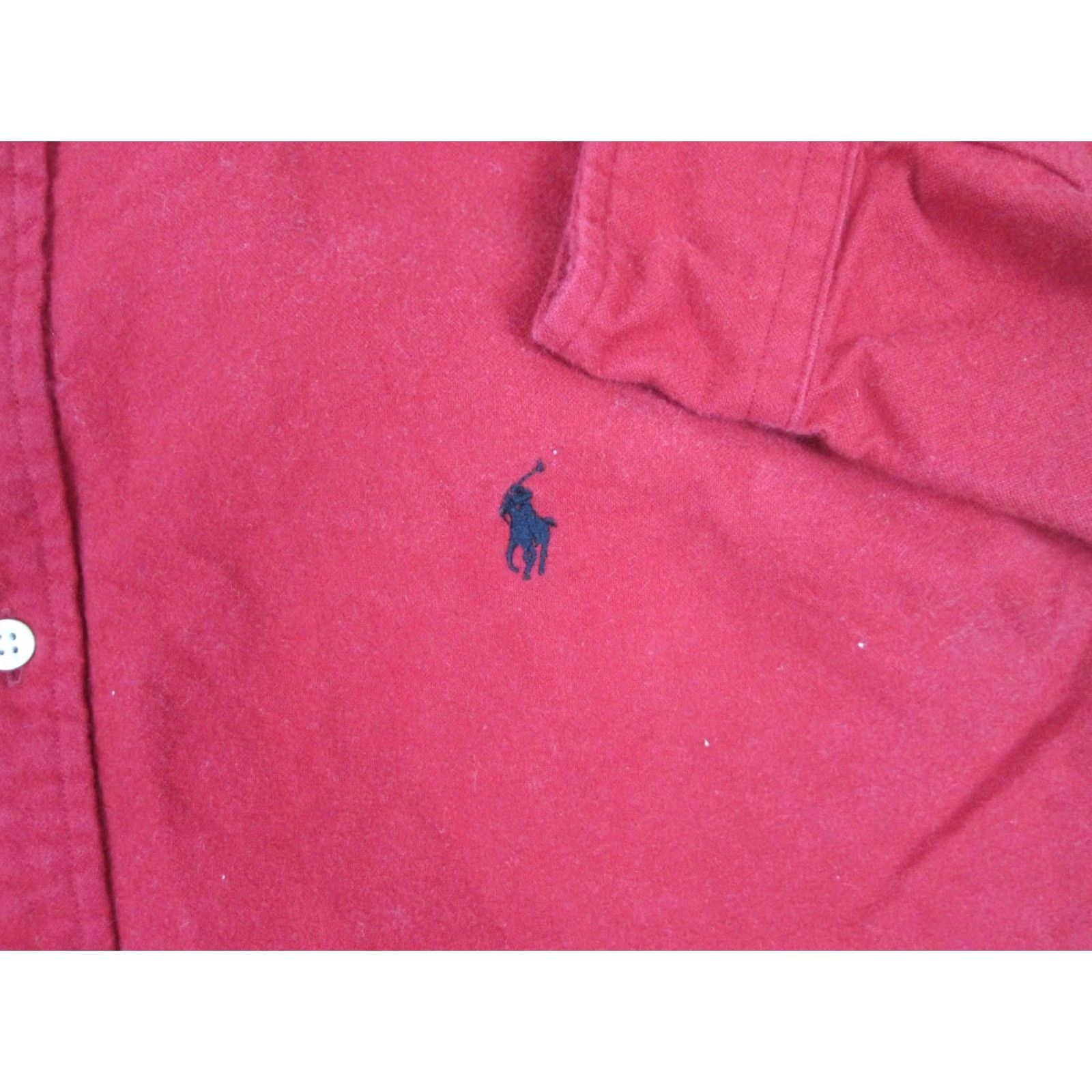 Ralph Lauren Ralph Lauren Shirt Mens XL Button-Down Oxford Red Blue Pony Classic 90s Size US XL / EU 56 / 4 - 3 Thumbnail
