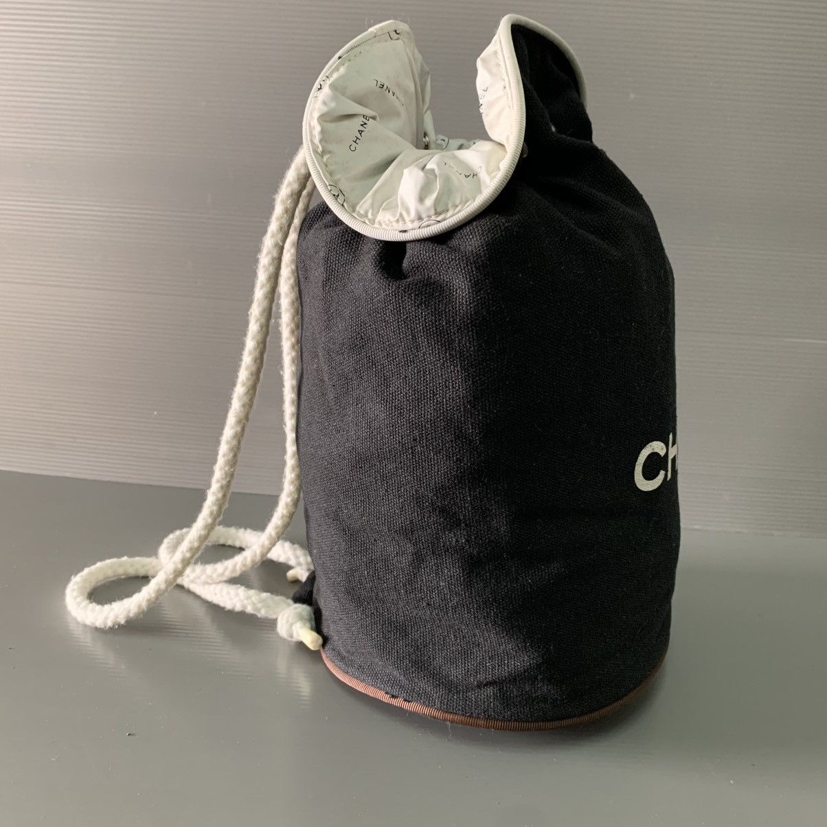 Vintage Chanel Canvas Mini Backpack Size ONE SIZE - 6 Thumbnail