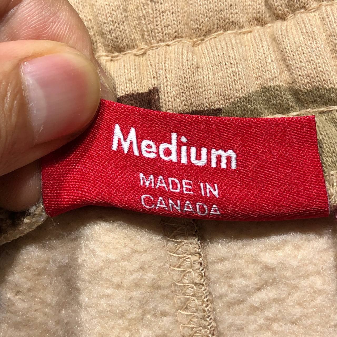 Supreme Supreme $ S logo dessert camp sweatpants Size US 33 - 9 Thumbnail
