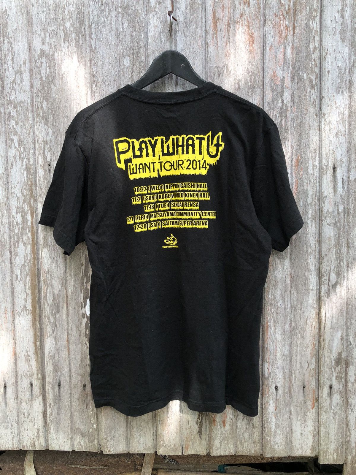 Anime × Band Tees Man with a mission 2014 tour tee Size US L / EU 52-54 / 3 - 4 Thumbnail