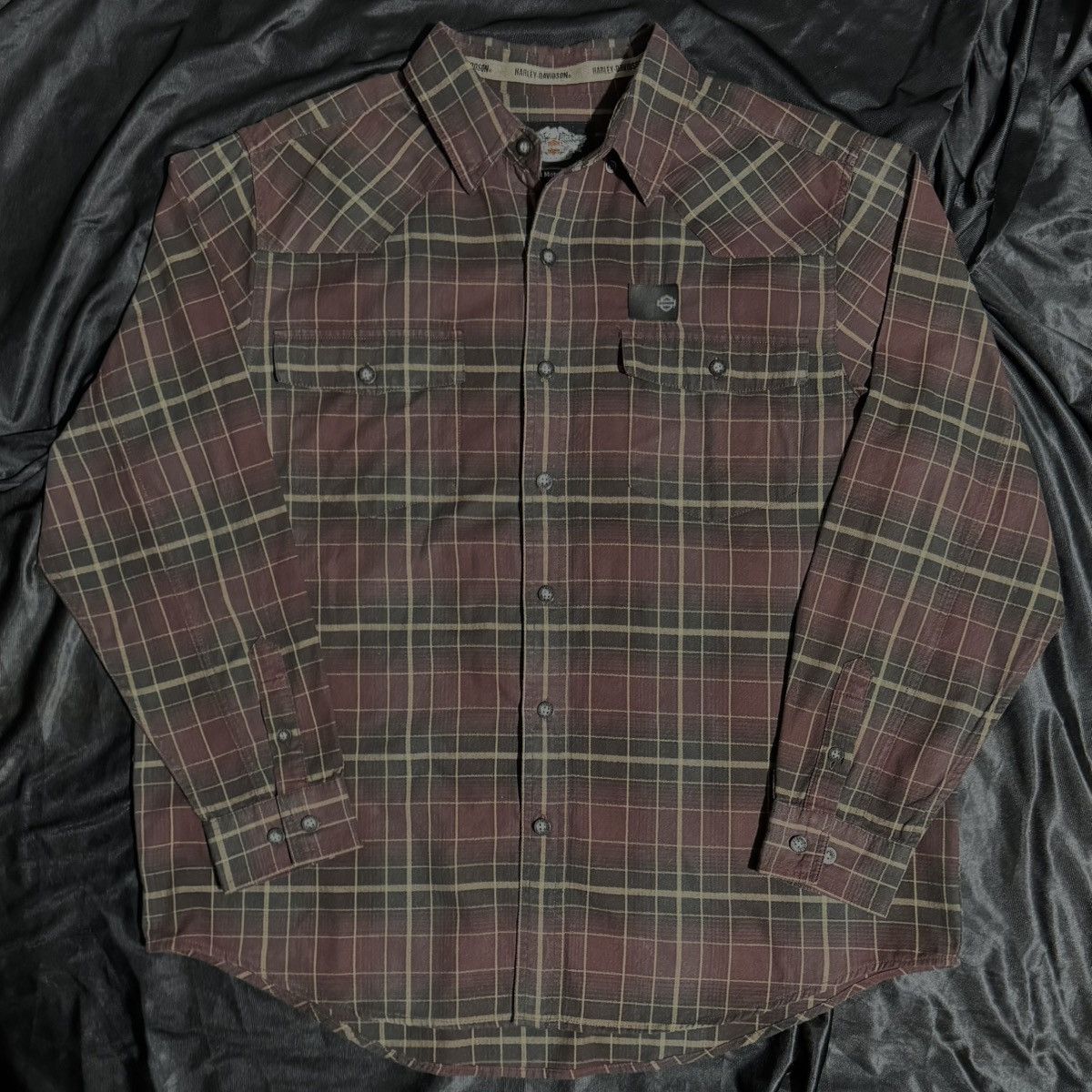 Flannel Shirt Harley Davidson